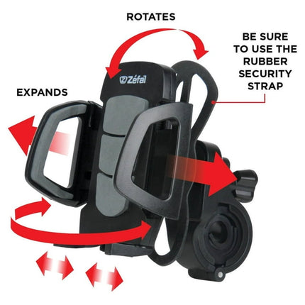 Zefal Bike Handlebar Phone Mount - Bargainwizz