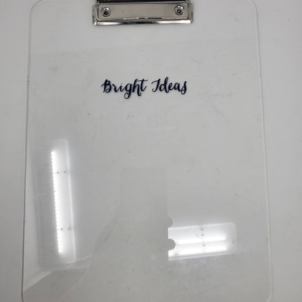 Acrylic Clipboard - Bargainwizz