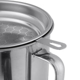 1.3L/1.8L Kitchen Oil Dripping Pot Stainless Steel - Bargainwizz