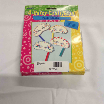4 Party Craft Kits - Party Masks - Bargainwizz