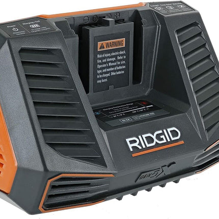RIDGID 18V Dual Chemistry Rapid Charger - Bargainwizz