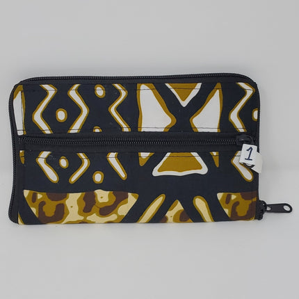 African Print Zip Up Tote Bag - Bargainwizz