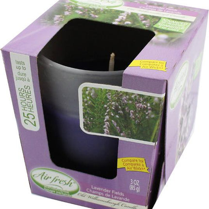 Air Fresh Lavender Scented Candle - Bargainwizz