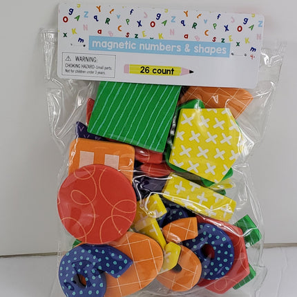 ANKYO Magnetic Numbers & Shapes - Bargainwizz