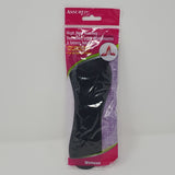 Assured Black Multi Women's Silky High Heel shoe Kin Soles Cushions pads inserts - Bargainwizz