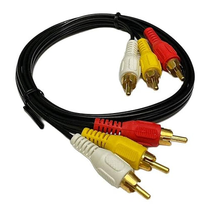 Audio Video RCA Stereo Cable 3ft - Bargainwizz
