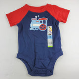 Baby Boy Graphic Raglan Bodysuit