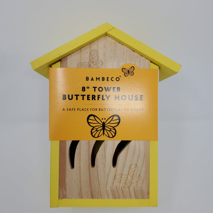 Bambeco 8" Tower Butterfly House - Bargainwizz