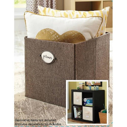 Better Homes & Gardens Collapsible Fabric Cube Storage Bin - Bargainwizz