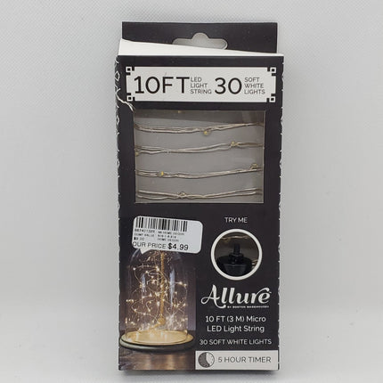 Boston 10Ft Warm White Lights - Bargainwizz