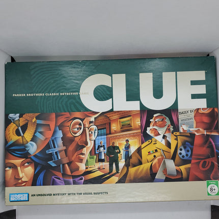 Clue Board Game Parker Brothers Classic Detective Game - Bargainwizz