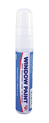 Cosco Window Paint Marker, White - Bargainwizz