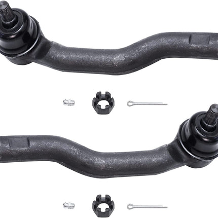 Detroit Axle - Front Outer Tie Rod End Links Replacement - Bargainwizz
