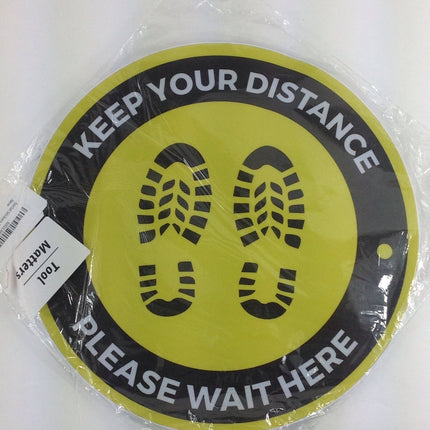 Distancing Floor Decals* - Bargainwizz