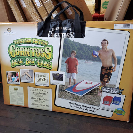 DRIVEWAY GAMES Backyard Corntoss Bean Bag Game - Bargainwizz