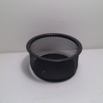 Eldon/Rolodex Paper Clip Holder Mesh Steel, Black - Bargainwizz