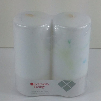Everyday Living Pillar Candles - Bargainwizz