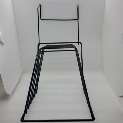 File 5 Step Sorters, Hanging Black Wire Mesh - Bargainwizz