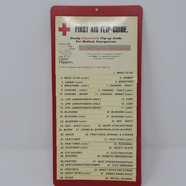 First Aid FlipGuide Bargainwizz