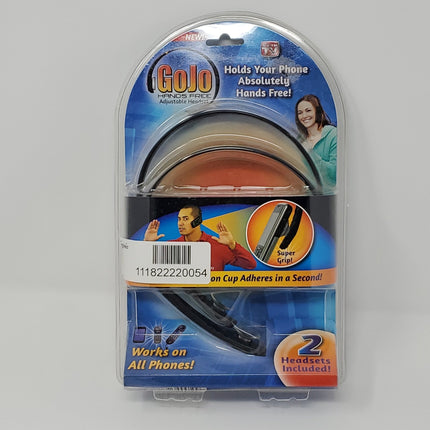 GoJo Hands Free Adjustable Headset (Pack of 2) - Bargainwizz