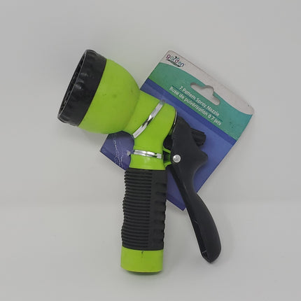 Gordon Collection Silver & Black 7 Pattern Spray Nozzle - Bargainwizz