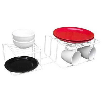 Grayline White China Rack - Bargainwizz