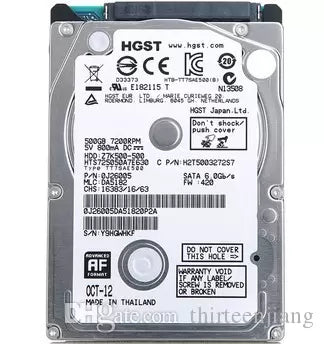 HGST 500GB Laptop Hard Drive - Bargainwizz