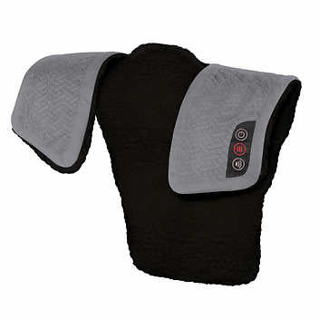 Homedics Weighted Comfort Wrap with Vibration and Soothing Heat - Bargainwizz