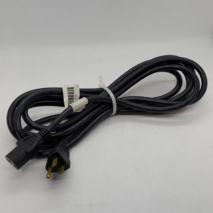 HP Power Cord Has Straight Plug for Power Output Long Black - Bargainwizz