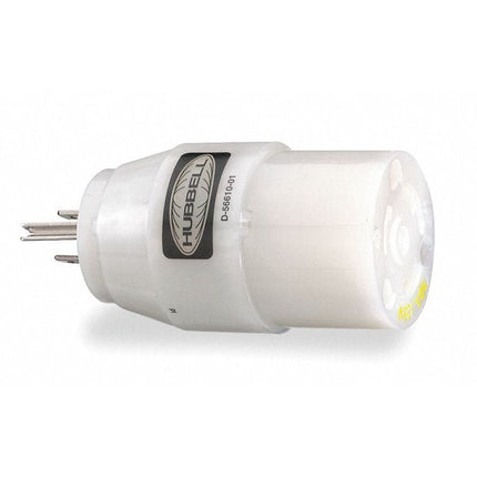 Hubbell Wiring Device-Kellems Plug Adapter 15A 125V - Bargainwizz
