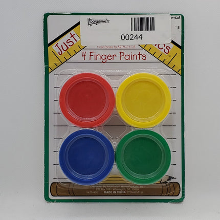 Just Basics 4 Finger Paint - Bargainwizz