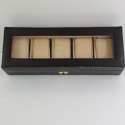 Leather Watch Box - Bargainwizz