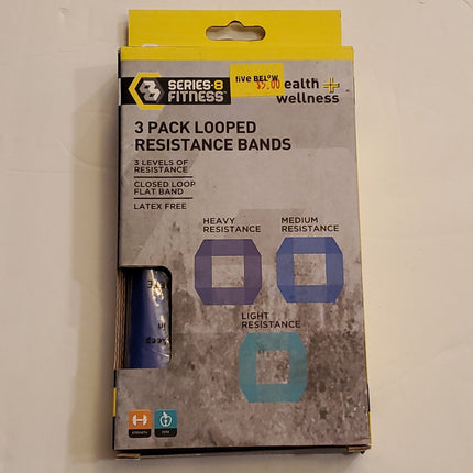 Looped Resistance Bands Fitness Training Gym - Bargainwizz