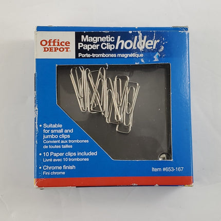 Magnetic Paper Clip Holder - Bargainwizz