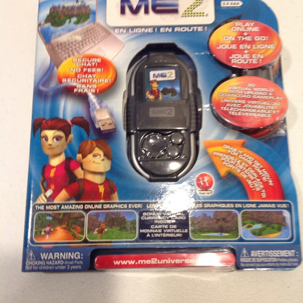 Me2 Black And Silver Nip Collectible Electronic Toy - Bargainwizz