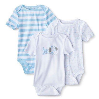 Newborn 3-Pack Short-sleeve Bodysuit - Bargainwizz