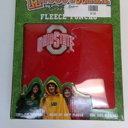 Ohio State Mascot Fleece Puncho - Bargainwizz