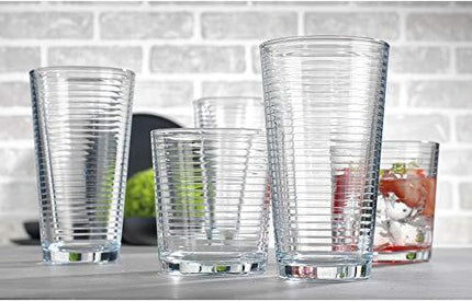 Oneida Centric 30 pc Glass Set - Bargainwizz