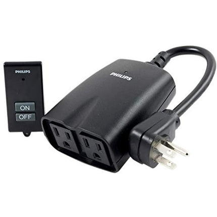 Philips Outdoor Lighting Control Plug-in with Wireless Remote 80ft - Bargainwizz