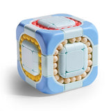 Portable Geometric Bead Brain Game Cube