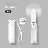 Portable Handheld Fan with Power Bank