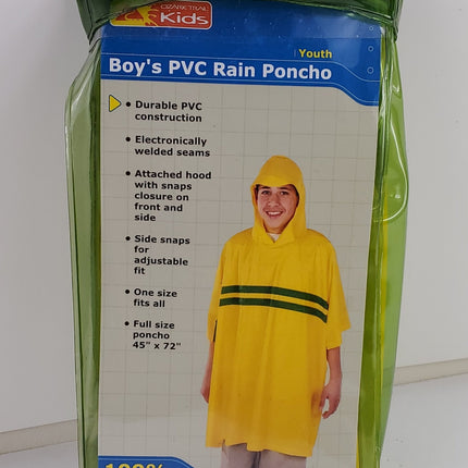 PVC Rain Poncho - Bargainwizz