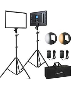 RALENO 2 Packs LED Video Light - Bargainwizz
