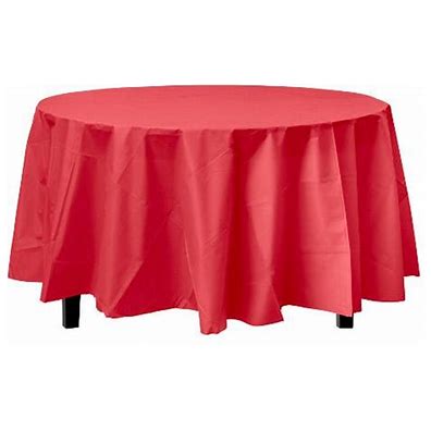 Round Plastic Table Cover - Bargainwizz