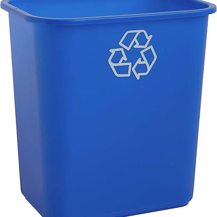 Rubbermaid Wastebasket Blue - Bargainwizz