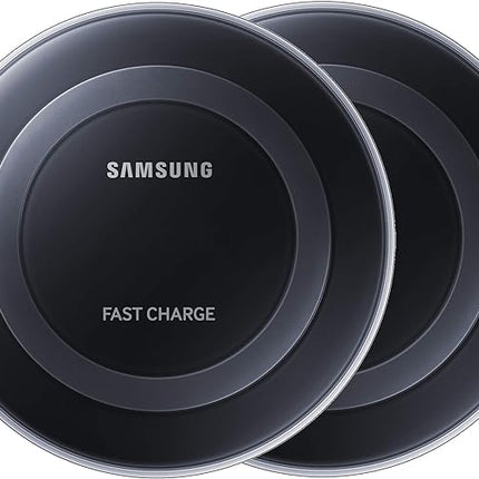 Samsung Qi Wireless Charging Pad For Samsung Galaxy S10/s9/note9 -black (2 Pack) - Bargainwizz