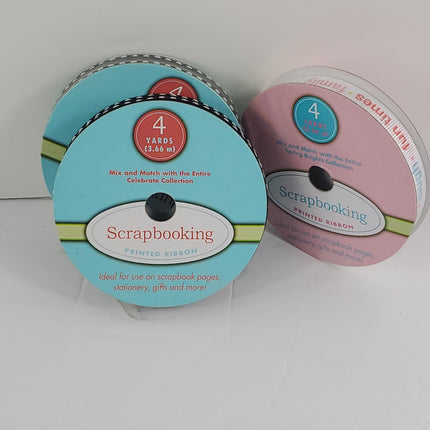Scrapbook Printed Ribbon - Bargainwizz