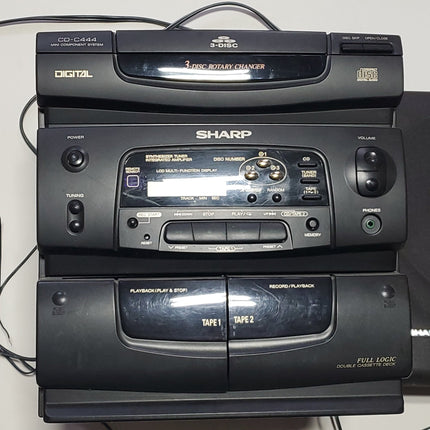 Sharp Compact Bookcase Stereo - Bargainwizz