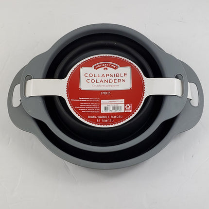 Silicone Collapsible Strainer Bowls - Bargainwizz