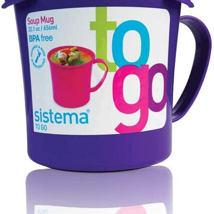 Sistema Microwave Collection Soup Mug - Bargainwizz